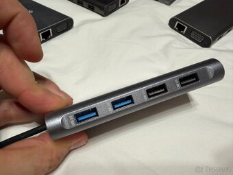 Dokovaci stanice USB-C, ruzne druhy. - 6