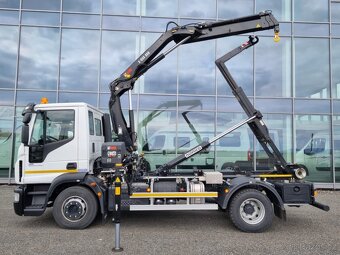 NOVÉ IVECO 140E22 EUROCARGO RUKA HIAB + KONTEJNER - 6