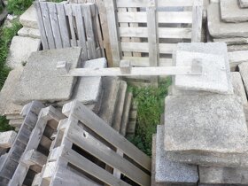 stará kamenná žulová dlažba zápražáky 22,5 m2 - 6