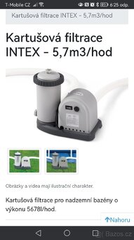 Kartušová filtrace intex - 6