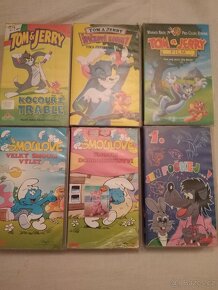 Originální kazety VHS - 6