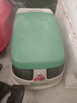 Kola, kapota, náprava na zahradní traktor - 6