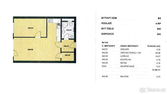 Pronájem bytu 2+kk 55 m² Ječná, Hořovice, okres Beroun - 6