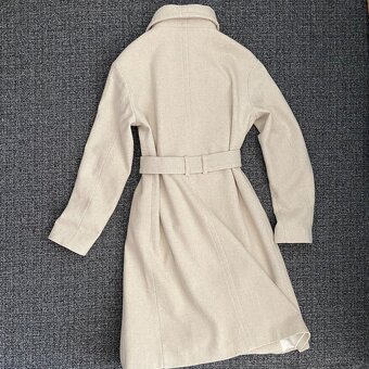 Dámský vlněný zavinovací kabát Mango vel. S/36 - 6