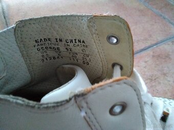 Originál kožené boty Nike bílé. - 6