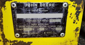 22.6t harvestor John Deere (s TP) - 6