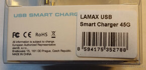 4x USB síťová nabíječka značky LAMAX NOVÁ NEVYBALENÁ - 6