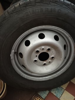 Kompletní kola na Ducato R16 rozteč 5x130 - 6