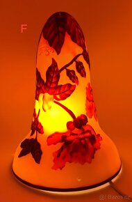 Reprodukce gallé lampy do lustru nebo stolní lampičky - 6