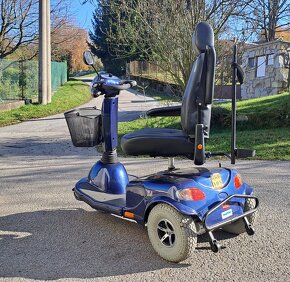 Elektrická tříkolka pro seniory Excel skútr vozík - 6