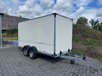 Skříňový přívěs Humbaur , 4 x 1.8 x 2m, nová STK, nové pneu - 6