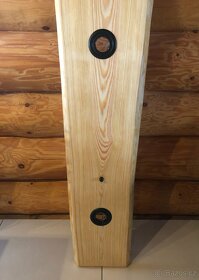 Osvětlení LED masiv - lustr dřevěný - 6