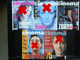 ČASOPISY CINEMA od 1995 do 2003 - POZRI DETAILNÉ FOTO - 6