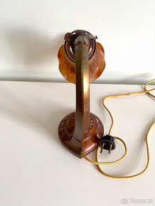 Starožitná stolní lampa Art Deko, Nemecko - 6