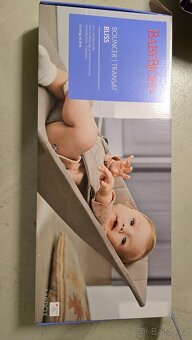 Lehátko/houpátko BabyBjörn+hračka+potah+futrál - 6