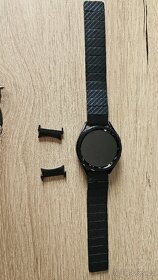 Magneticky pásek k hodinkám 20mm černý/karbon - 6