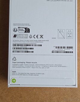 iPhone 17 Pro Max 256GB Cosmic Orange NEROZBALENÝ - 6