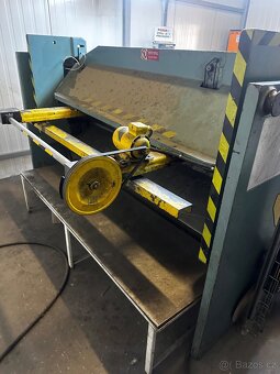 Tabuľové nožnice NTE 2000/6,3 - 6