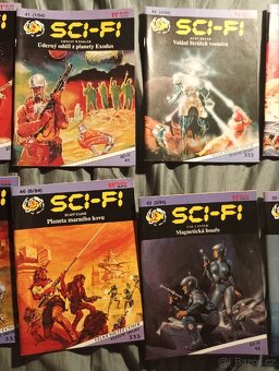 Rodokaps ,Sci - fi,18 ks cena za celek - 6