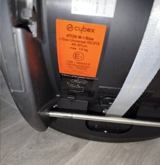 Vajíčko/autosedačka Cybex Aton M i-size a base/základna M - 6
