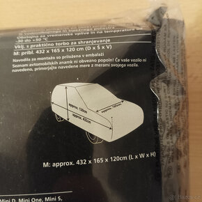 Ochranná plachta na auto - nová z LIDLu, velikost M - 6