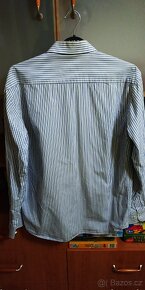 3 pánské košile Tchibo, vel. M-39/40. Slim fit. - 6