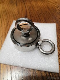 Magnet fishing 120 kg, lano 20 m, 2x rukavice - 6