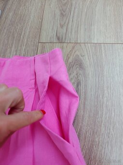 Nové široké kalhoty Bershka vel.34 - 6