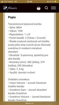 Kytarové kombo Marshall MG15CF - 6