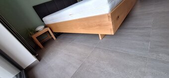 Postel masiv vč. roštu a matrací, 160 200 - 6