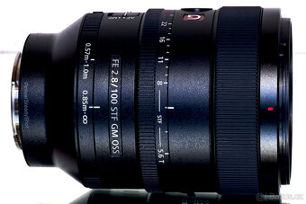 Sony FE 100mm f/2,8 STF GM Makro + UV filtr TOP STAV - 6