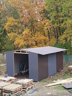 Prodám novou plechovou halu 7 x 4,5 m - 6