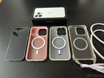 Prodám použitý iPhone 13 PRO 256 GB bílý, plně funkční - 6