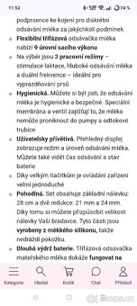 Elektricka odsavacka materskeho mleka babyono - 6