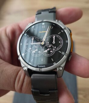 Titanové řemínky CUBE pro Garmin QuickFit 22 a 26 mm - 6