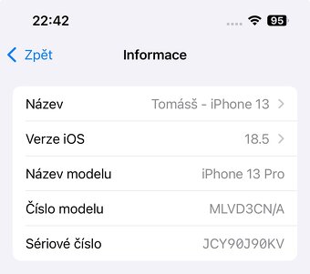 iPhone 13 Pro – 128 GB - 6
