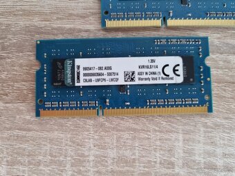 Operační paměť 4GB DDR3L 1600MHz, So-dimm - 6