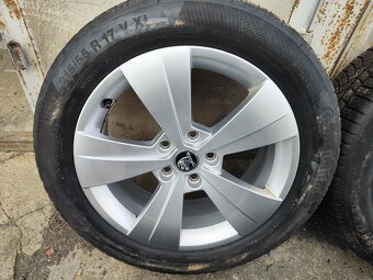 17"zimní alu sada Triton 5x112 origo Škoda Superb 3 Passat - 6