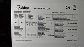 47l absorbční lednička Midea - v záruce - 6