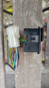 Saab 9-5 levé přední okno řidiče + modul el ovládání zrcátek - 6