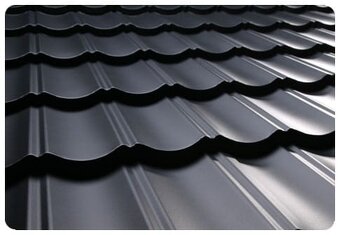 Střešní škridlový plech – 0,40 a 0,50 mm – na míru – antraci - 6