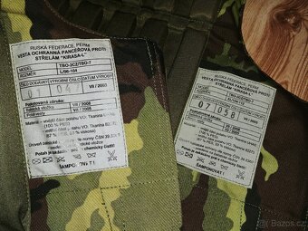 balistická neprůstřelná vesta kirasa samopal taktická ačr - 6