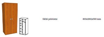 Šatní skříně Montero - 6