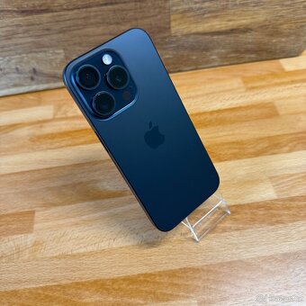 iPhone 15 Pro 128GB, modrý, 100% baterii (12 měsíců záruka) - 6