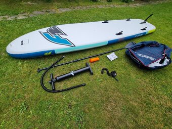 Paddleboard F2 Travel WS 12´6"x35" výborný stav, rodinný - 6