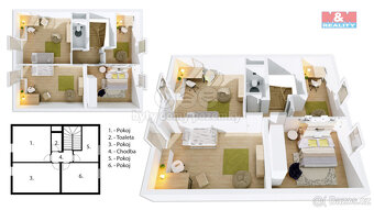 Prodej rodinného domu, 124 m², Dolní Ředice, ul. Za Mostem - 6
