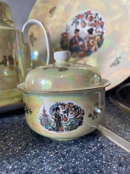 Porcelánový vintage čajový servis Kahla Porzellan - 6