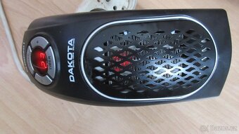 Malý přenosný el. ohřívač s příkonem 400W 220V. - 6
