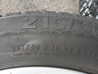 Sada ALU kol Proline 215/60R16 zimní - 6