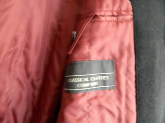 Prodám: černý pánský zimní kabát. Nový, nenošený, vel. 54 - 6